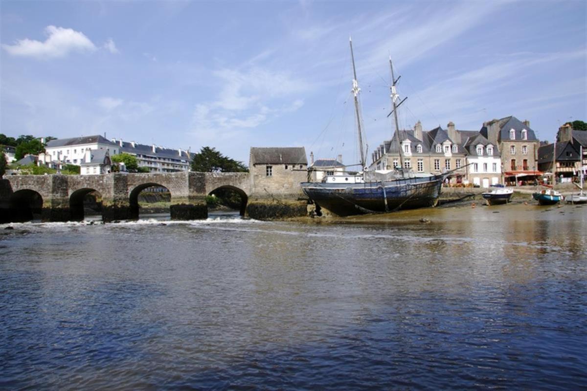 Appartement Saint Goustan : Vue Sur La Riviere Auray Bagian luar foto