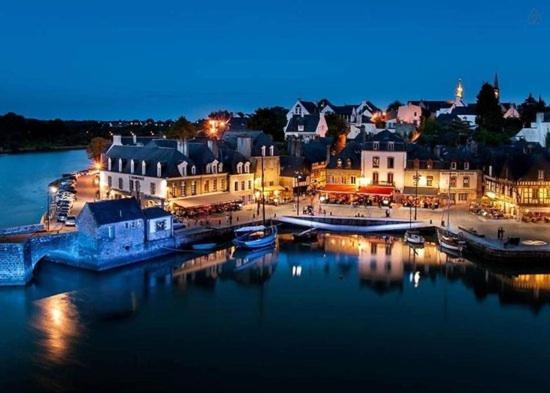Appartement Saint Goustan : Vue Sur La Riviere Auray Bagian luar foto