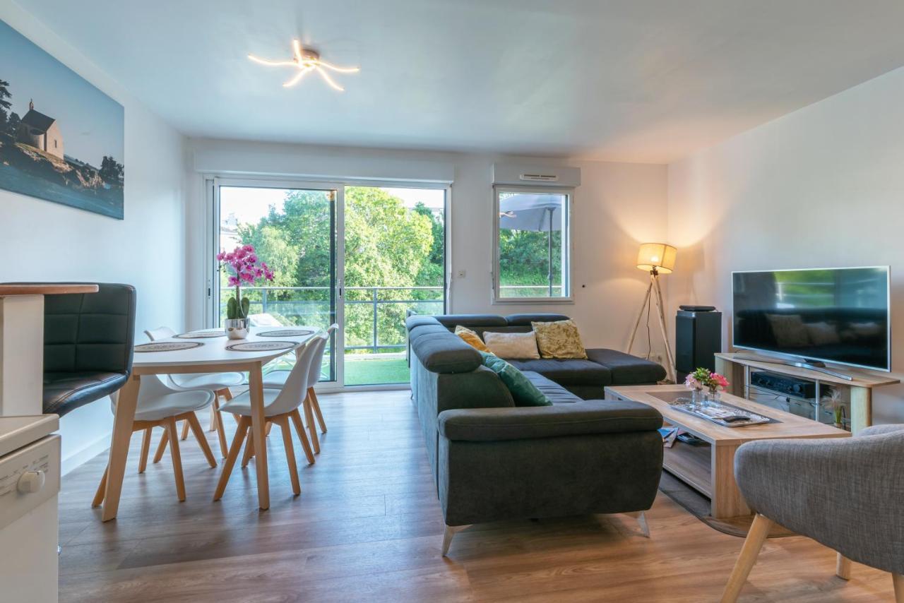 Appartement Saint Goustan : Vue Sur La Riviere Auray Bagian luar foto
