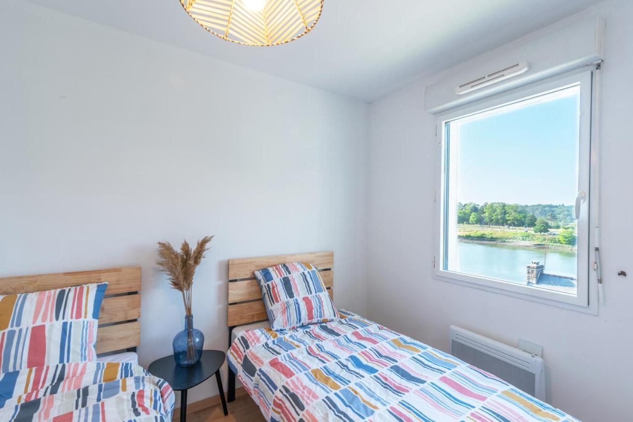 Appartement Saint Goustan : Vue Sur La Riviere Auray Bagian luar foto