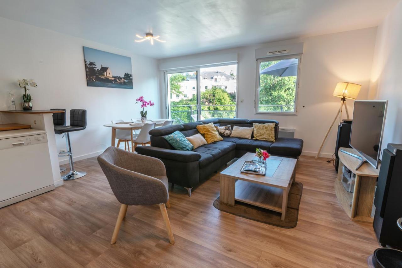 Appartement Saint Goustan : Vue Sur La Riviere Auray Bagian luar foto